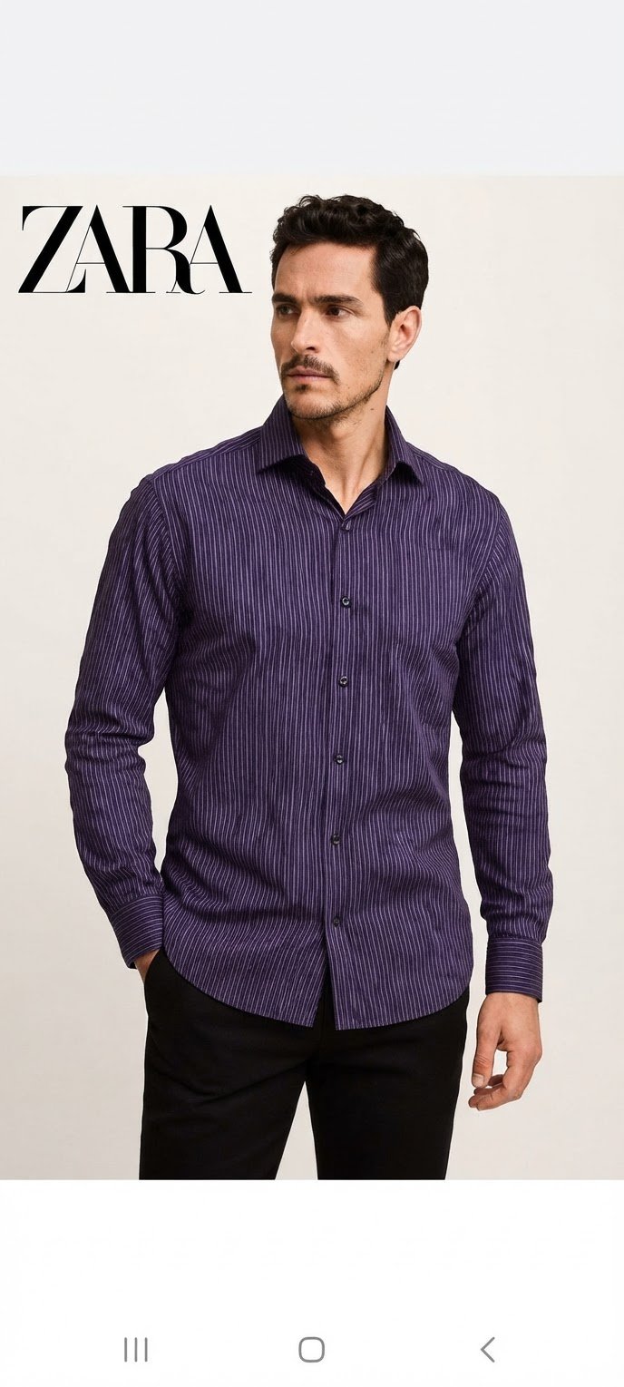 Chemise Zara Man trés peu porté taille M
