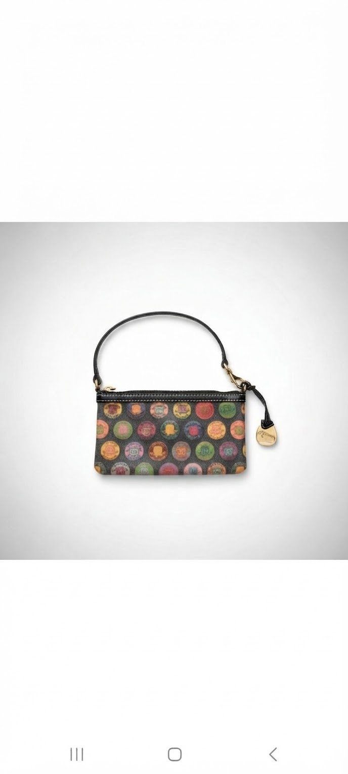 Occasion a ne pas rater Sublime pochette de la grande marque donney&bourke original raare et unique authentique avec référence à l'intérieur