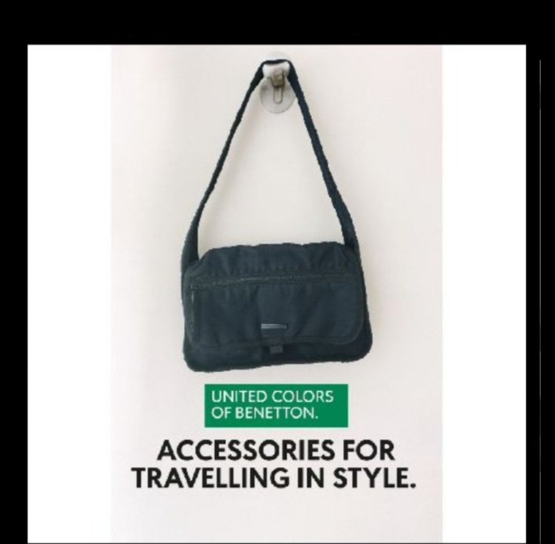 Joli sac à main benetton