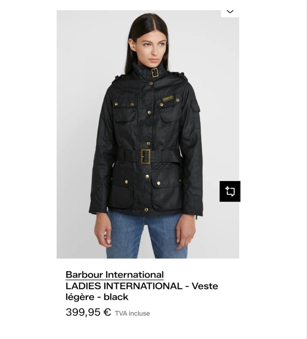Veste Barbour magnifique authentique en PROMO 