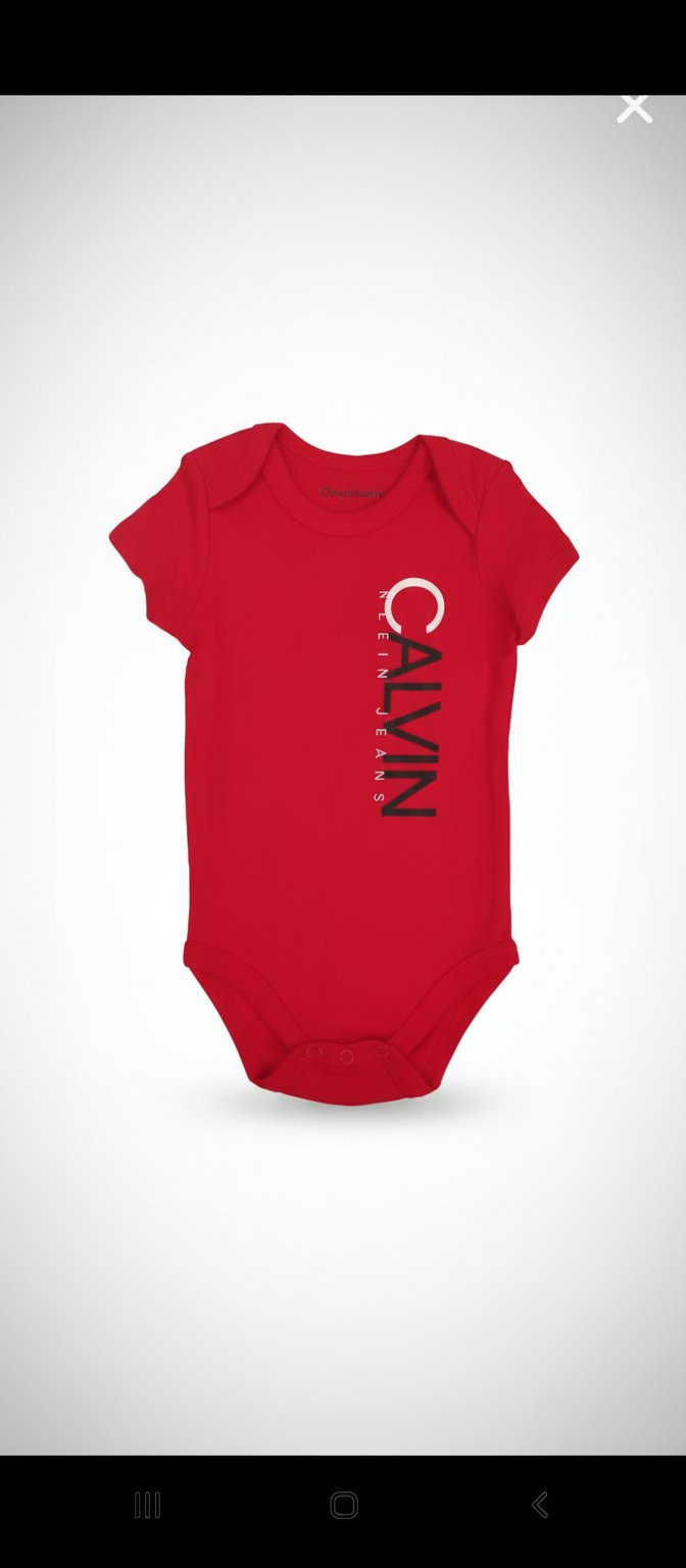 Body bebe calvin klein 6 mois