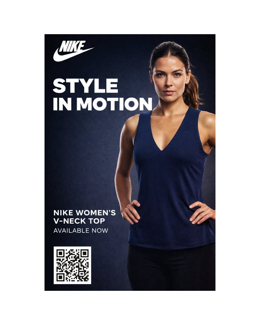 Sublime Top nike bleu marine original authentique