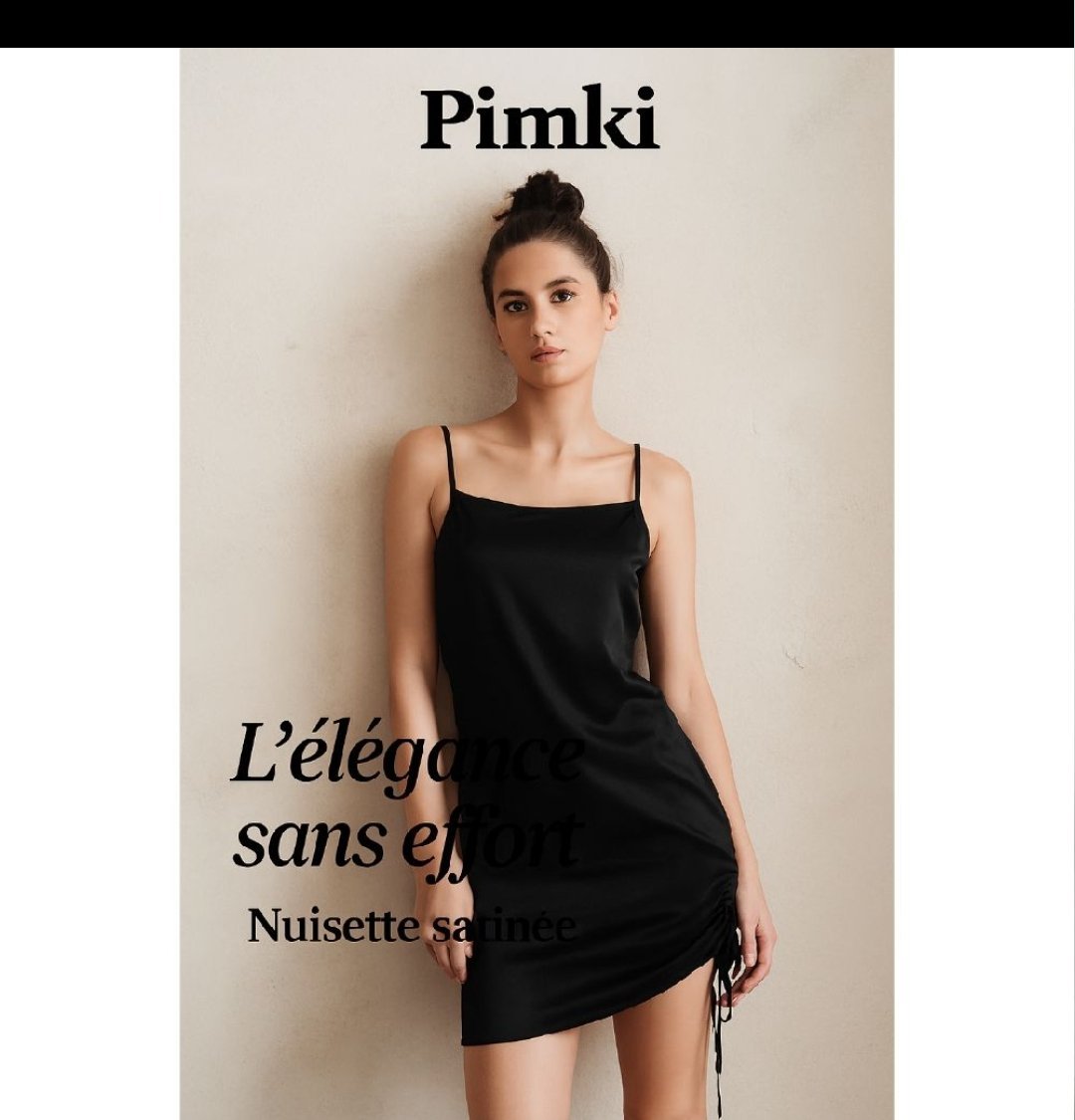 Nuisette Pimkie noir neuf avec étiquette