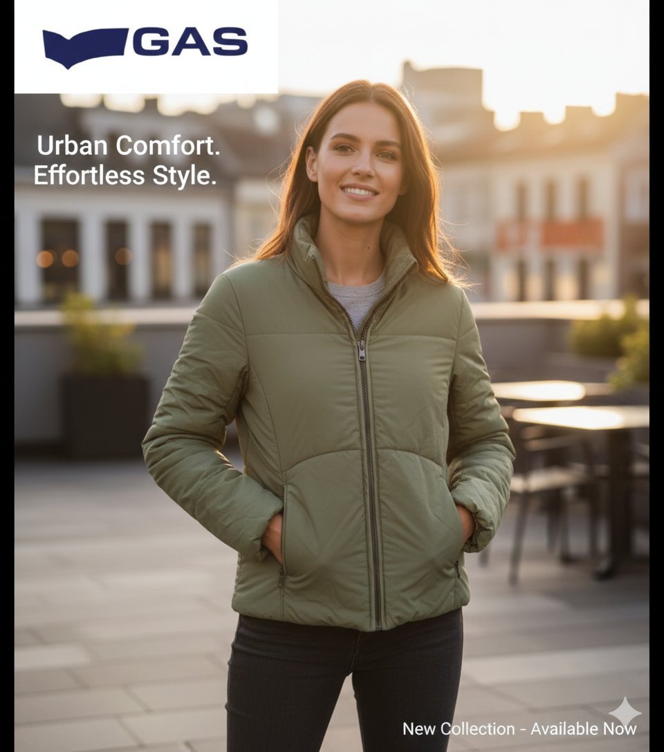 Blouson GAS vert magnifique 