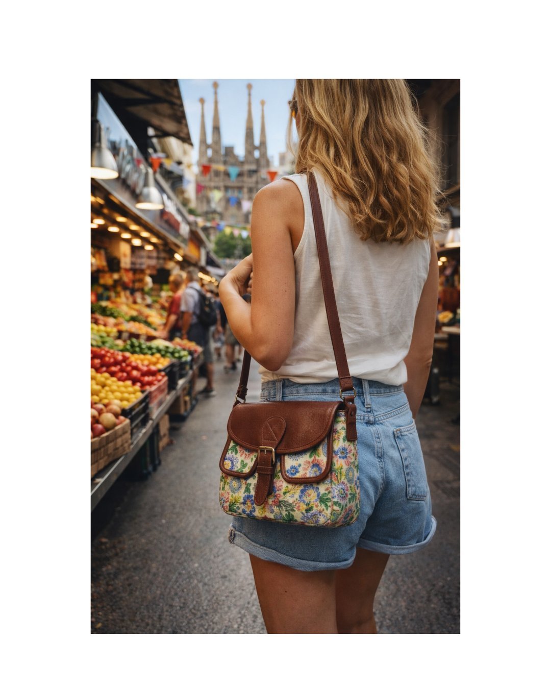 Joli sac à bandoulière magnifique trées original💜💜💙💙