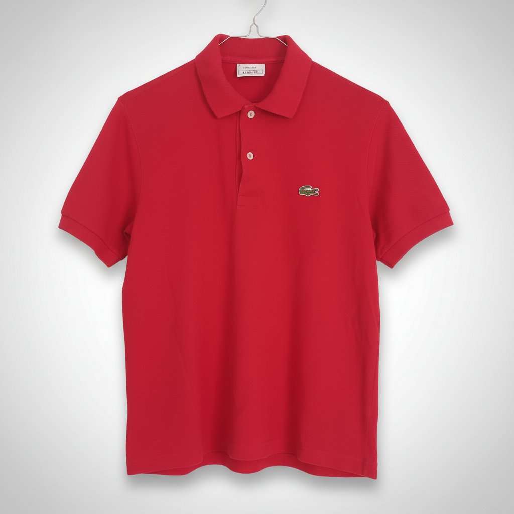 Polo lacoste rouge pour enfant 13 et 14 ans