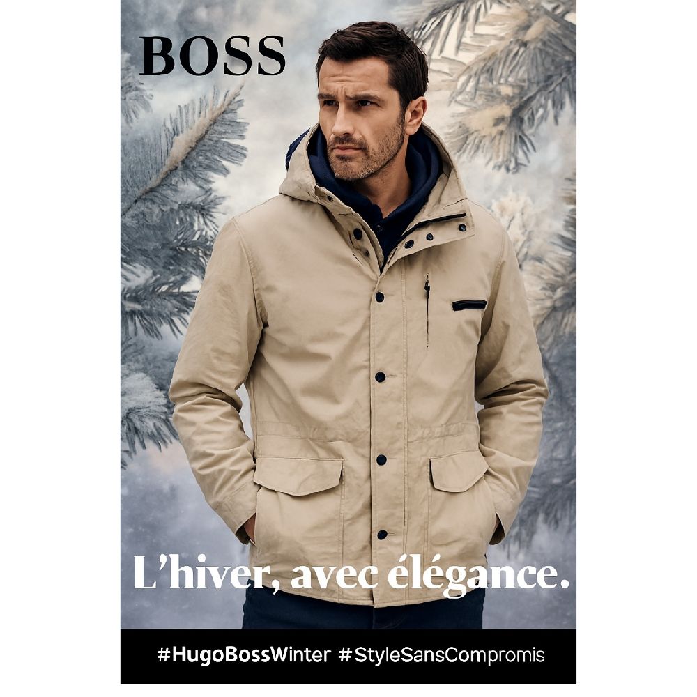 Manteau blanc hugo boss rare 🧥🧥