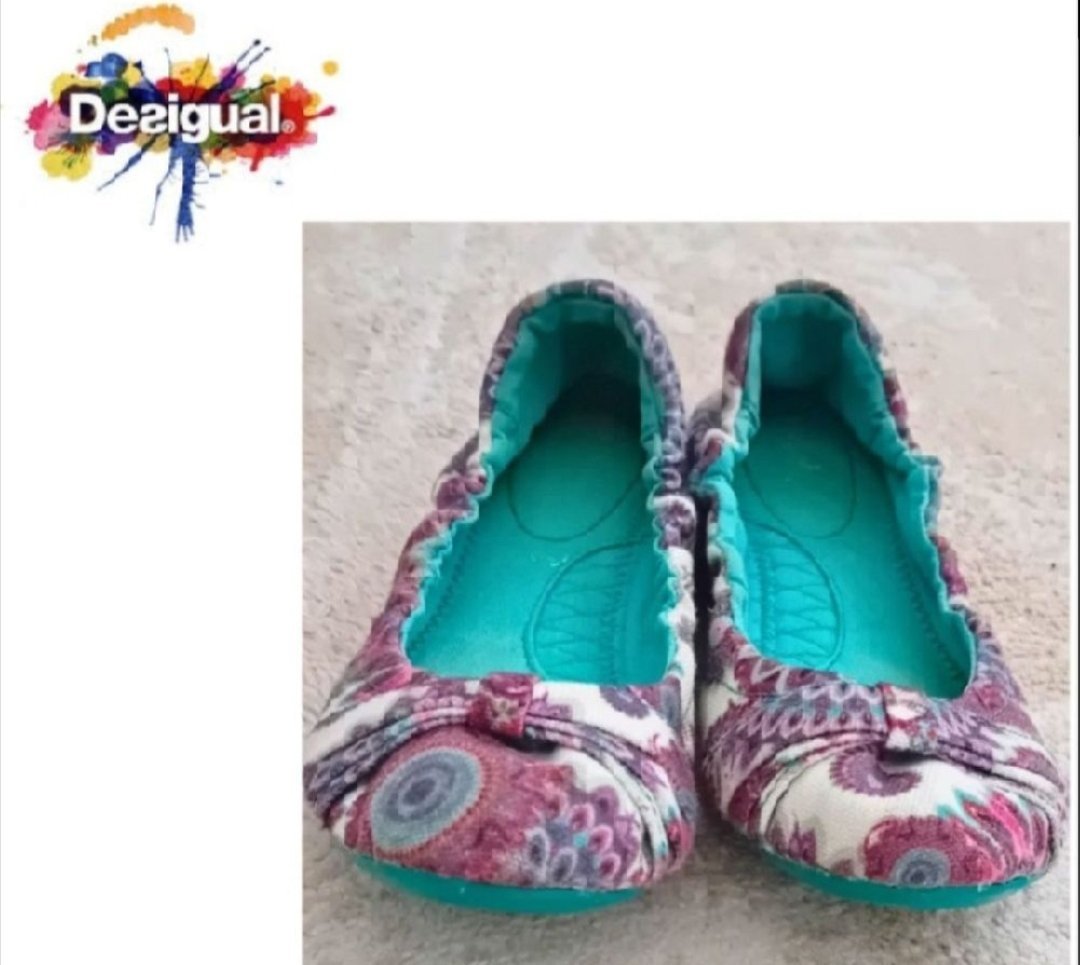 Ballerines désigual pièce unique originale