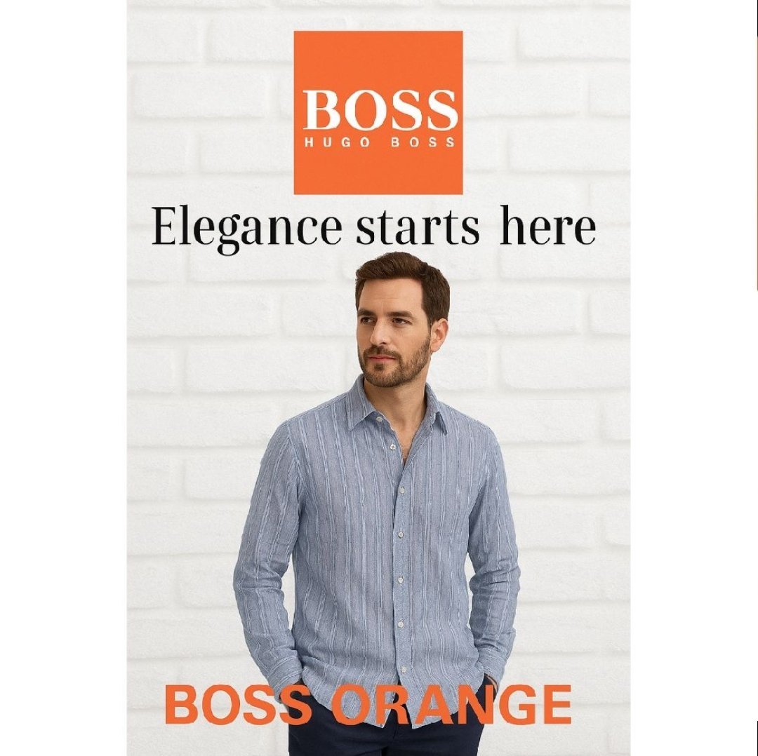 Belle chemise Boss orange 