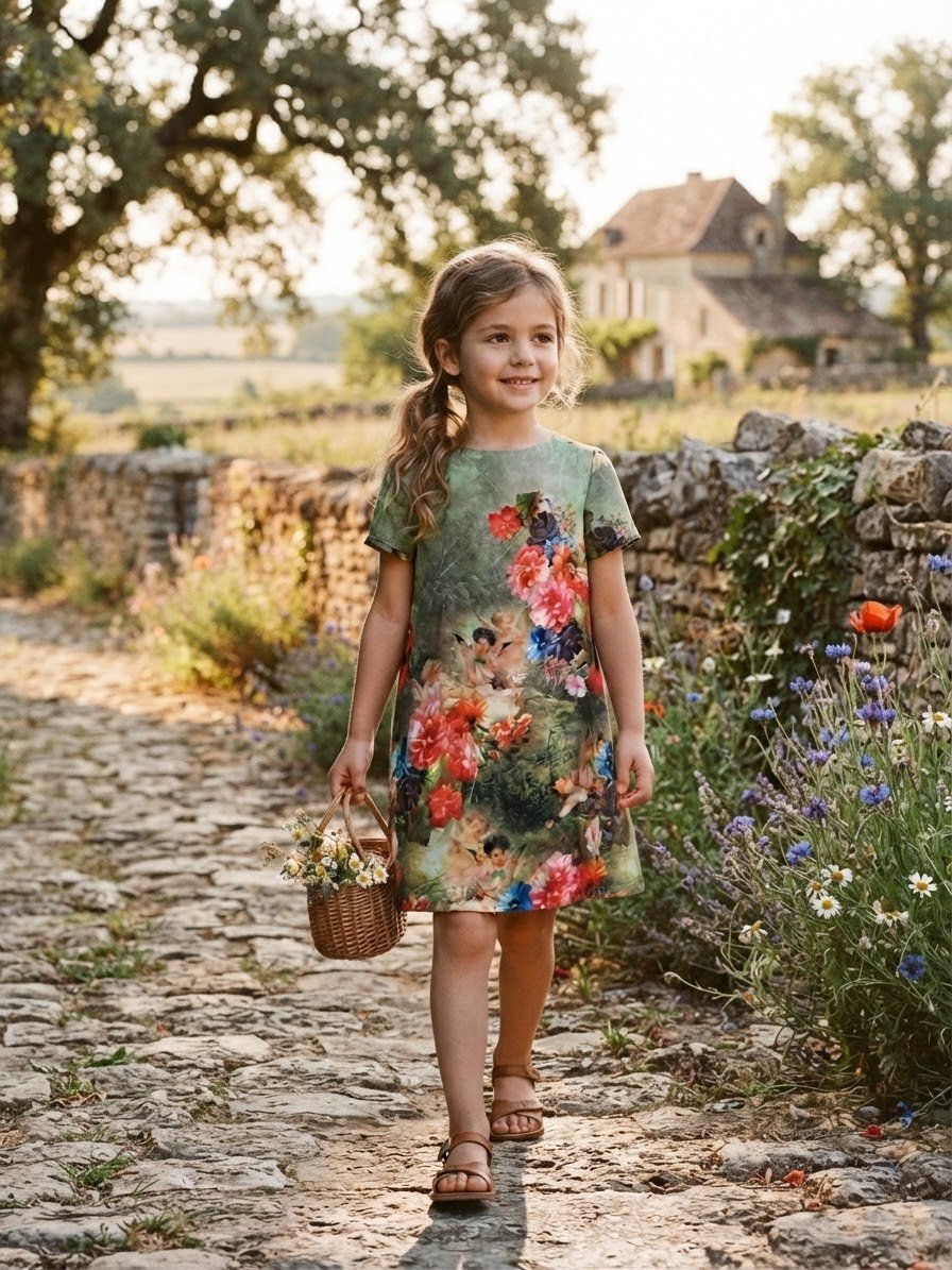 Sublime robe Gucci trop mimi en soie pour fillette de 8 ans porté une seule fois 