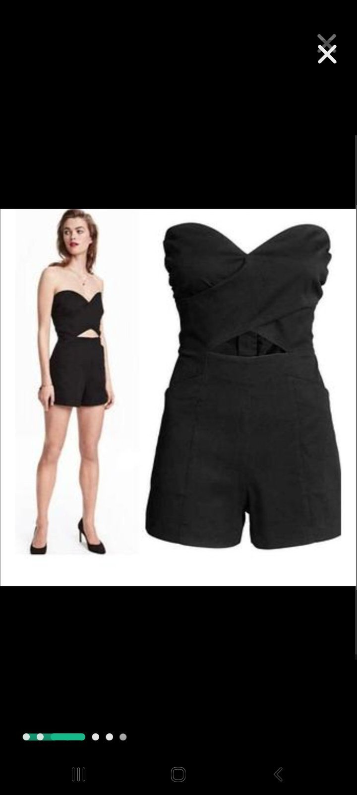Combinaison courte élégante avec bustier, combishort à découpes, combinaison avec découpes