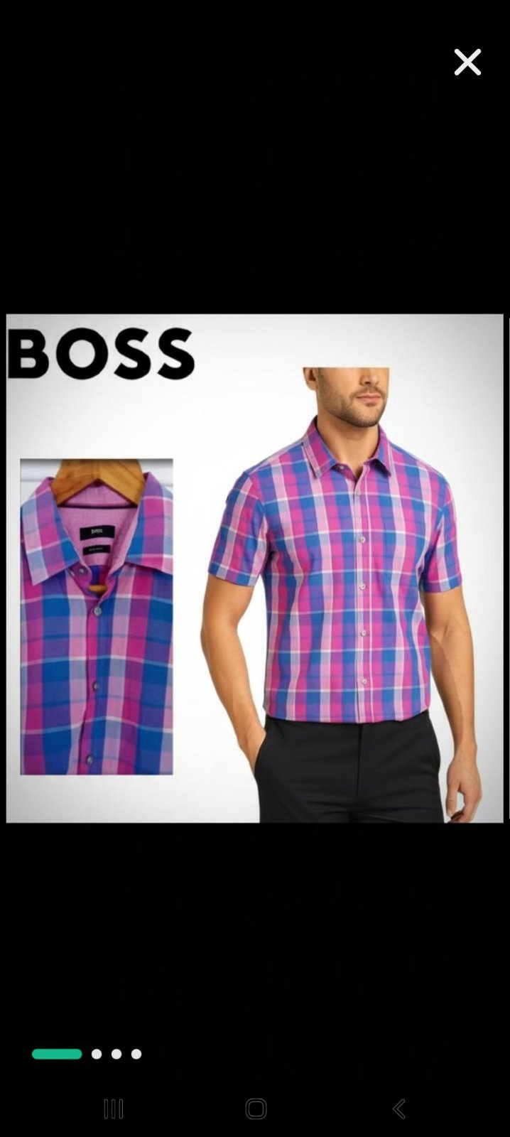 Belle chemise Boss pour homme trés chic authentique