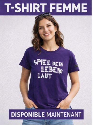 T shirt en cotton taille L