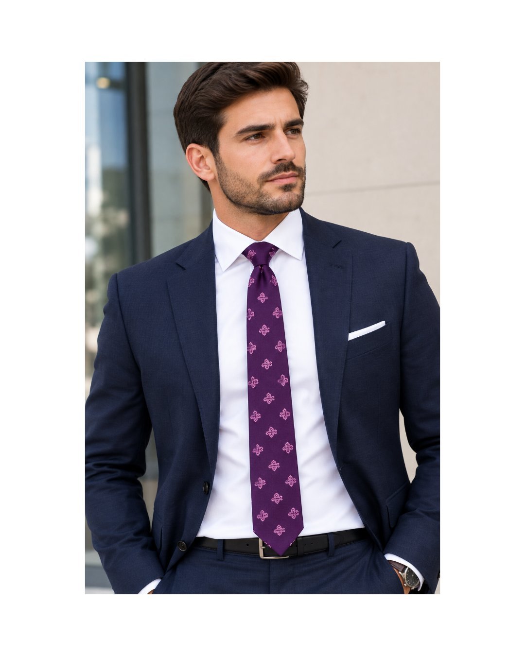 Cravate tommy chic pour homme élégant👔👔