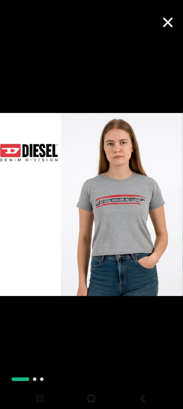 Sublime Top diesel gris magnifique 