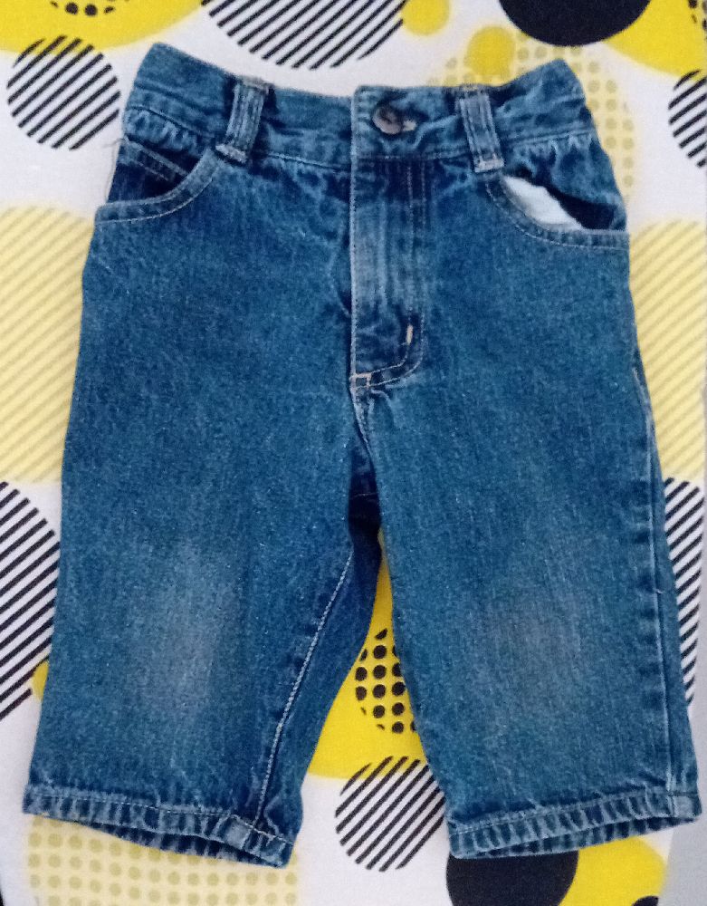 Pantalon jeans calvin klein trop mimi pour bébé de 6/9 mois 