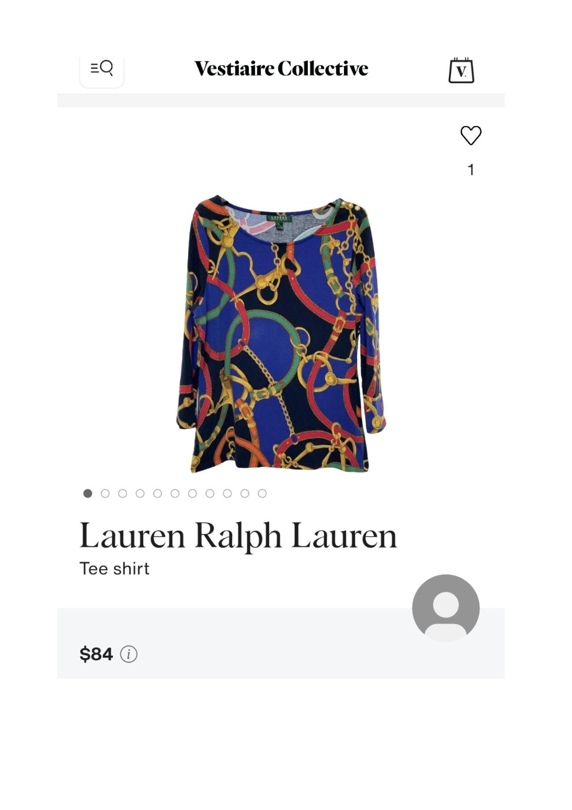 Joli pull ralph laurent article raare et original
