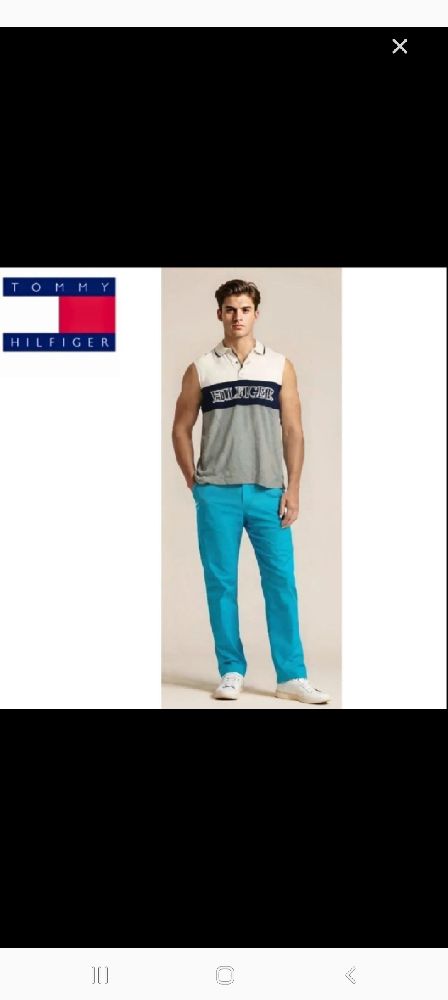 T shirt sans manches Tommy 