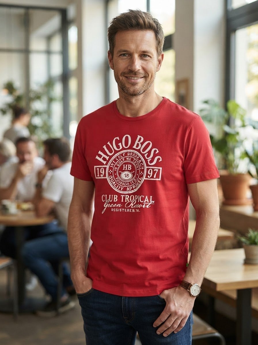 T shirt Hugo Boss authentique et original taille xxl