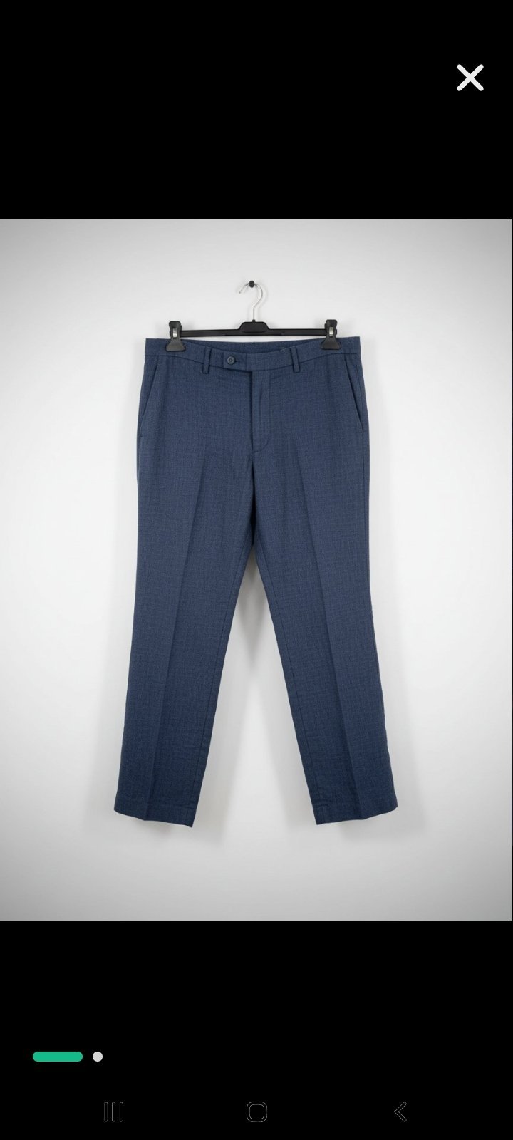 Joli pantalon gris calvin klein pour homme en laine  trés peu porté