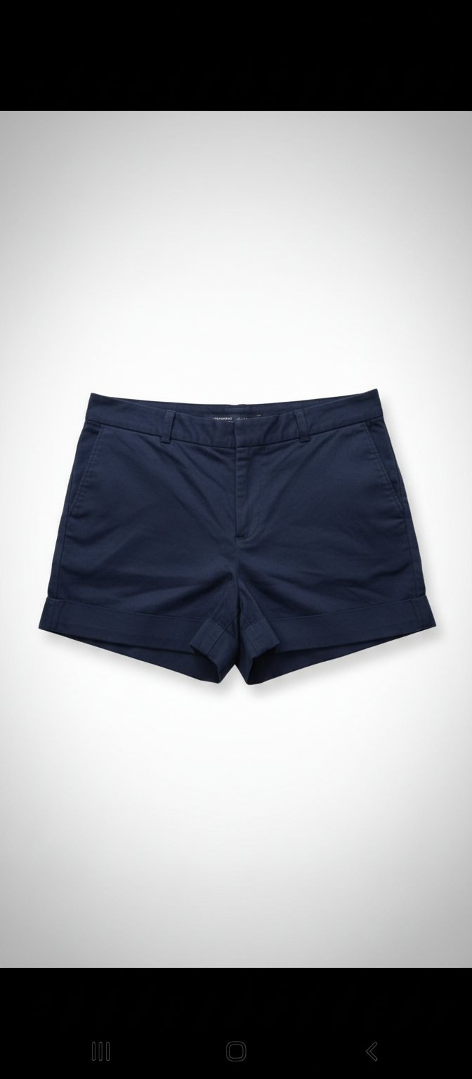 Short zara bleu marine pour femme