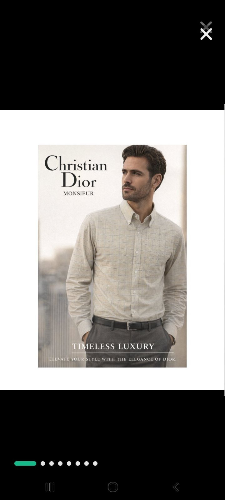 Trés belle chemise DIOR regular fit 