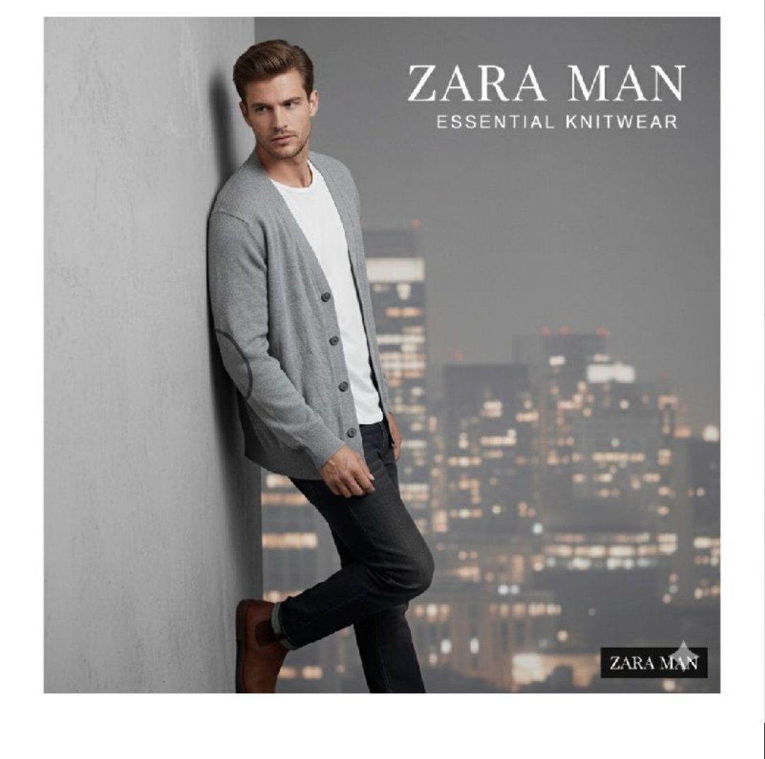 Gilet Zara gris pour homme