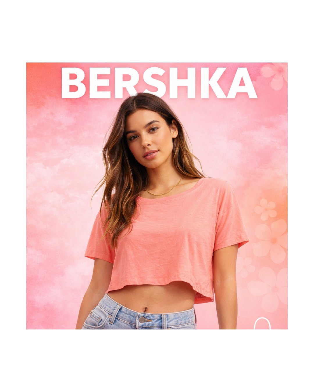 Crop top bershka jamais porté