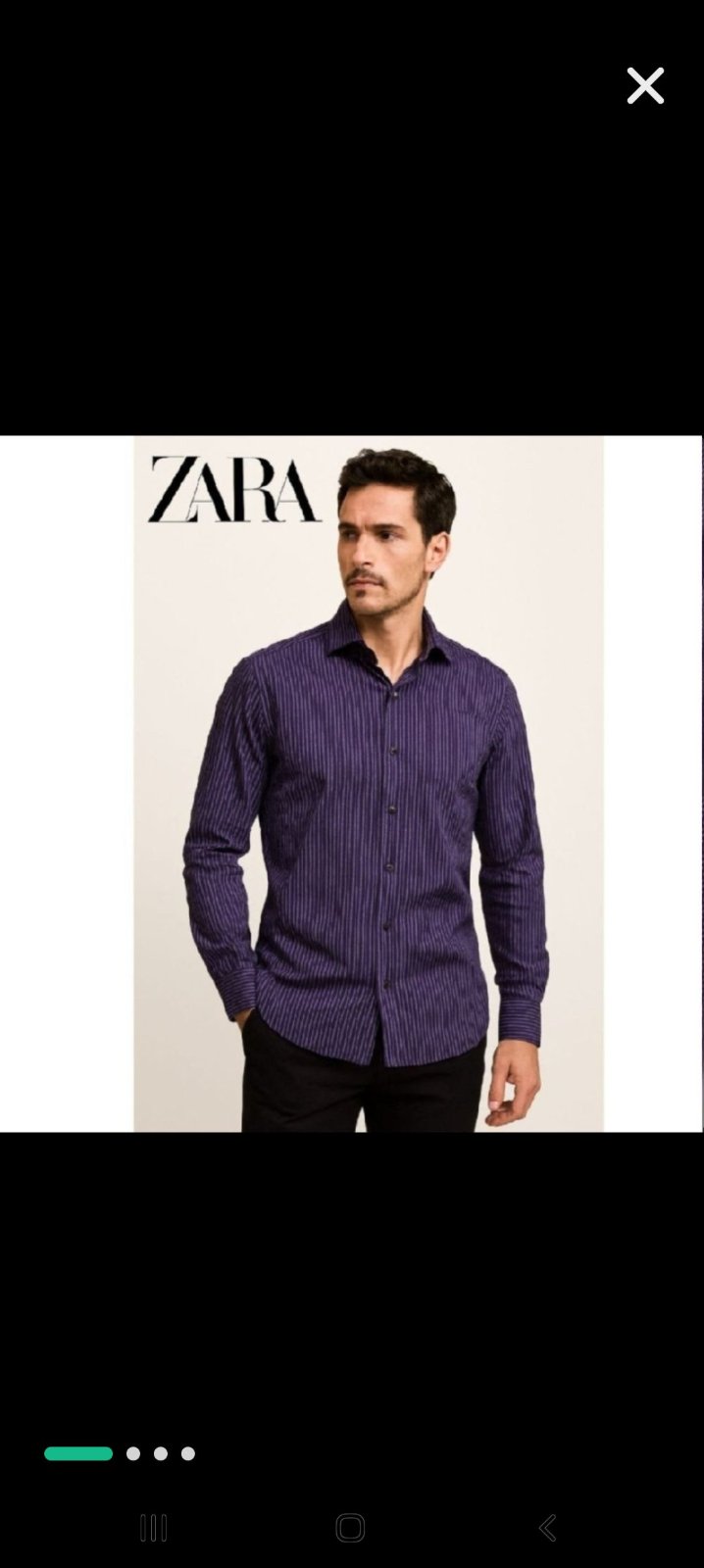 Chemise Zara homme 