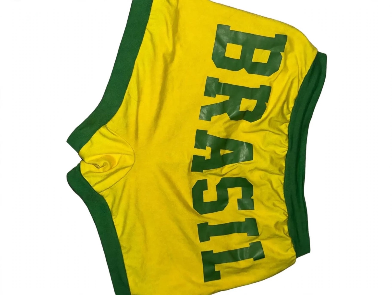  Short BRASIL Jaune & Vert 