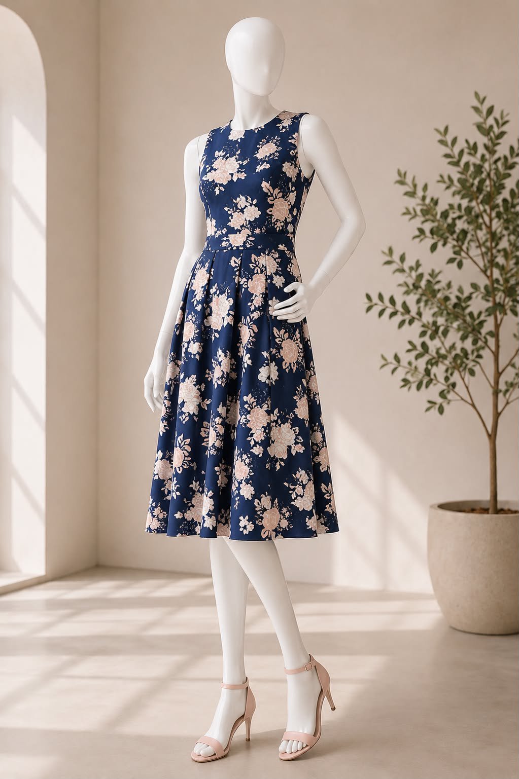 Robe fleurie