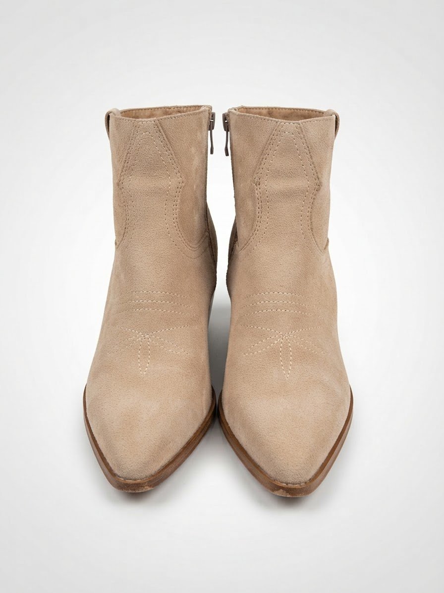 Bottines beige taupe de la marque Morgan 