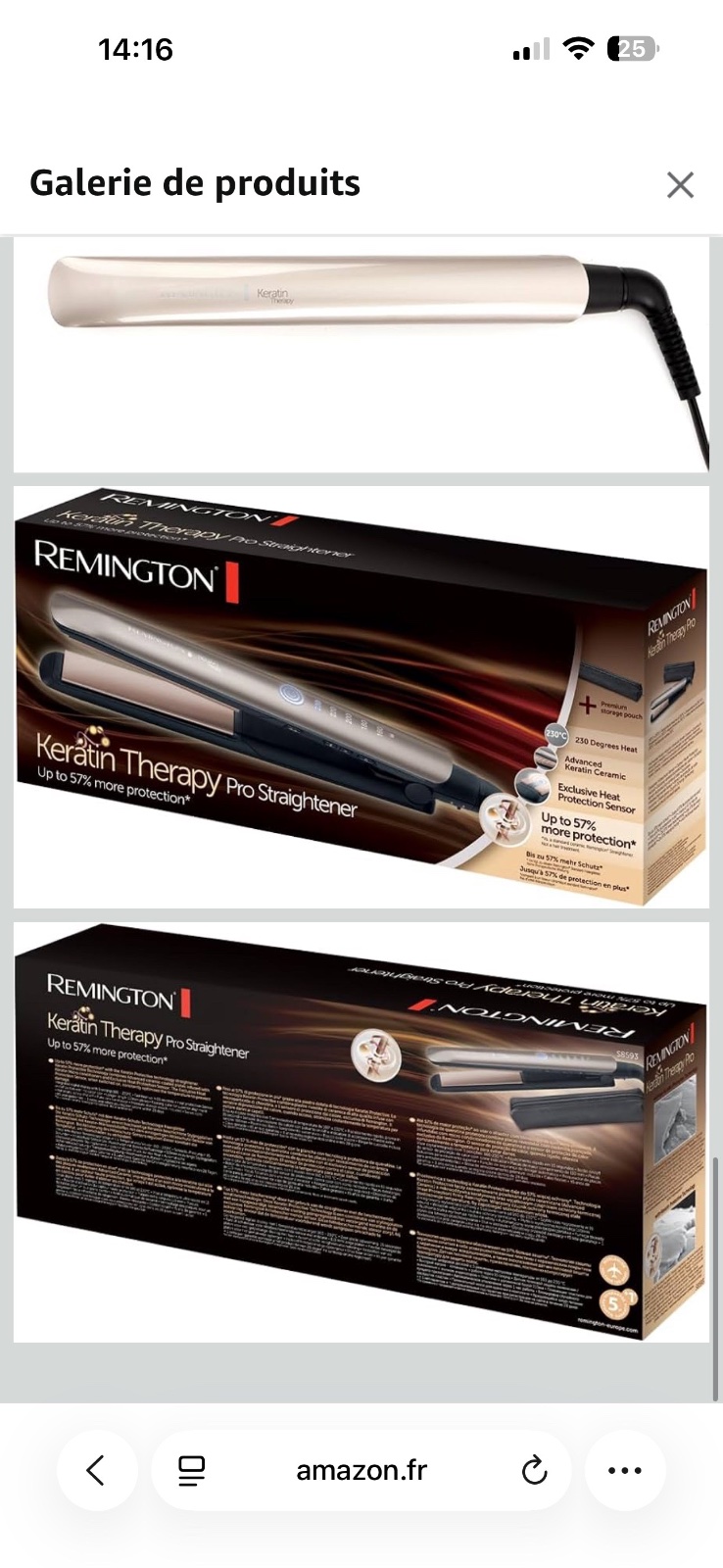 Lisseur proffessional keratin therapy