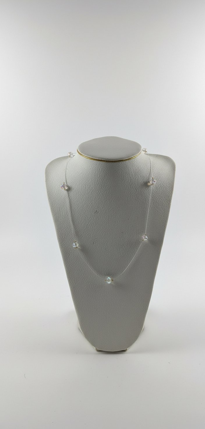 Collier perles changentes