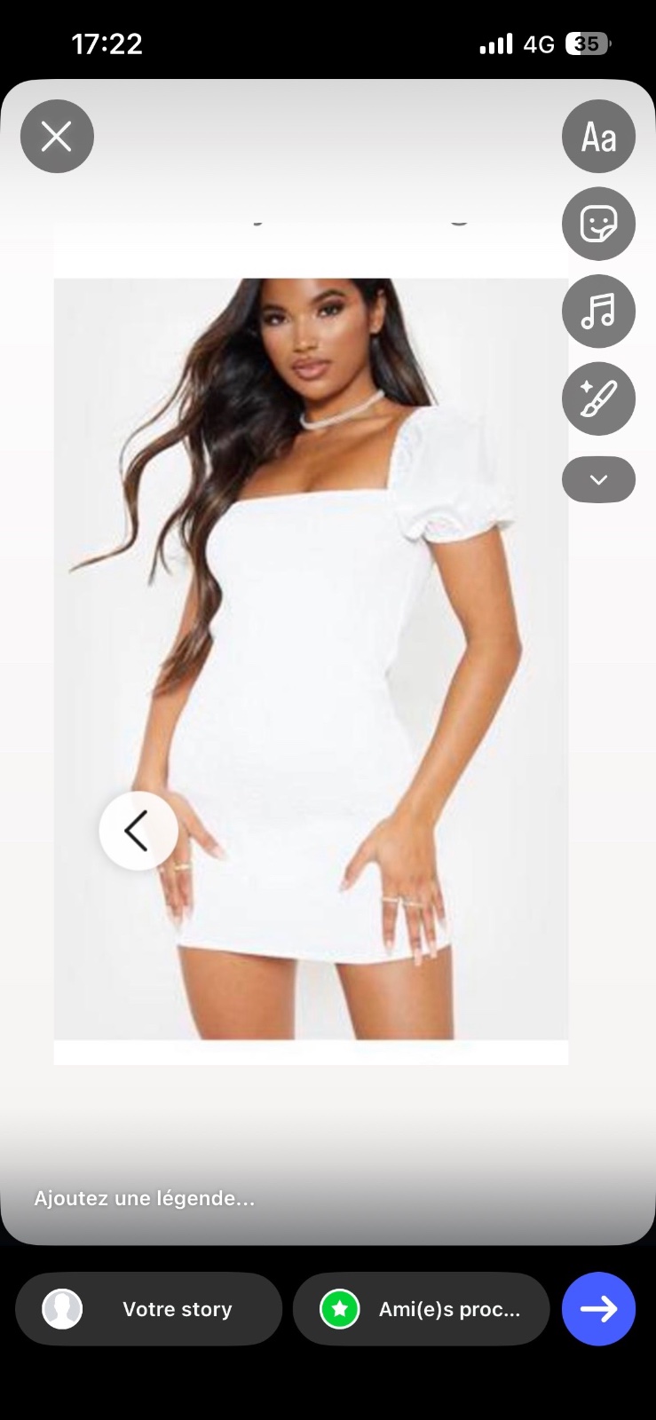 Robe blanche