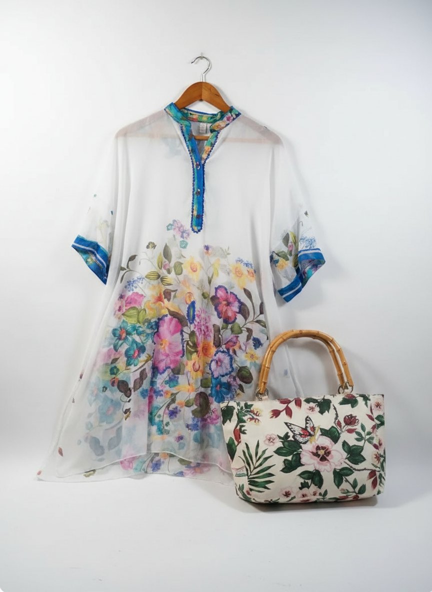 Ponchos/ robe chemise en soie soie 