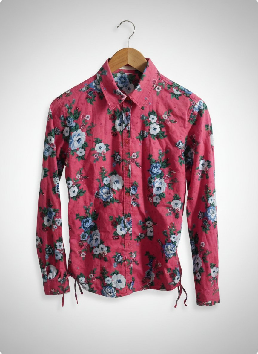 Chemise fleurie
