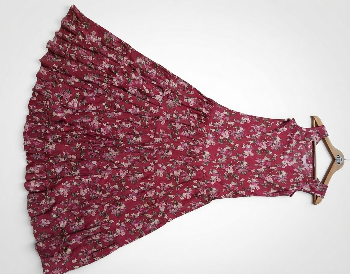 Robe fleurie viscose en promos. Tlabess S/M