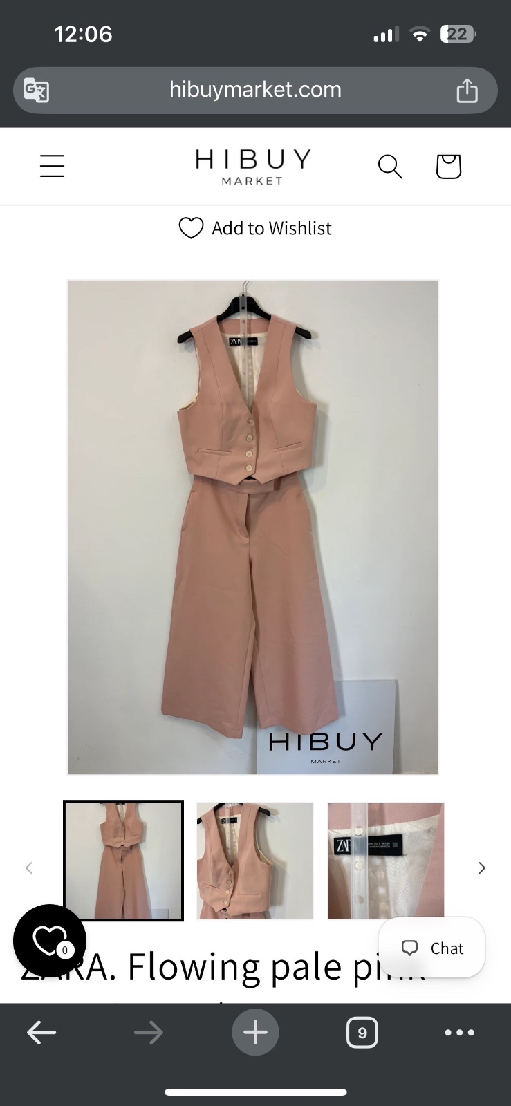 Ensemble zara 