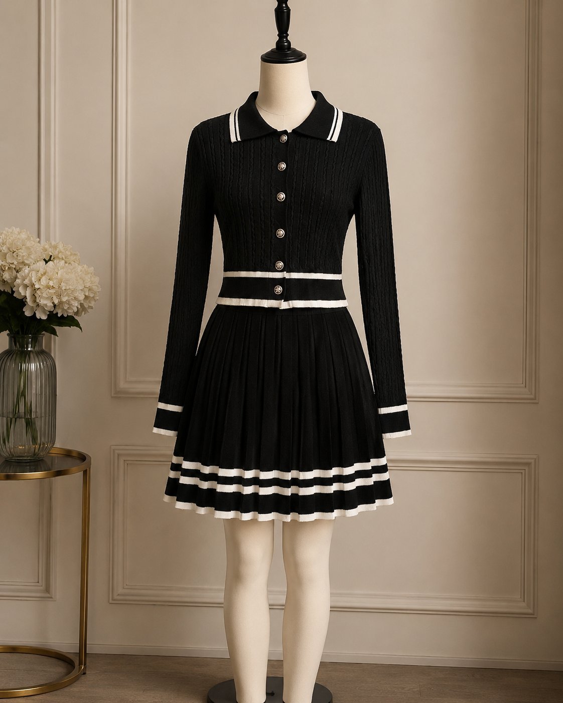 Ensemble tricotée 