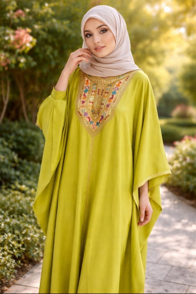 Robe effet satiné 