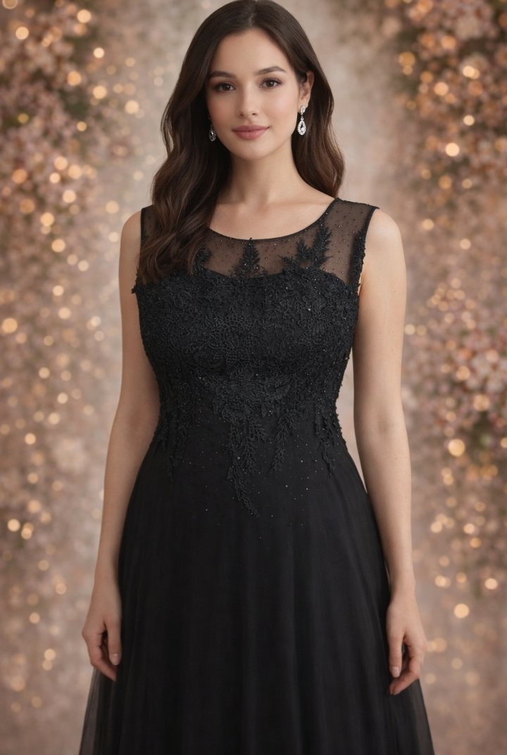 Robe soirée noir
