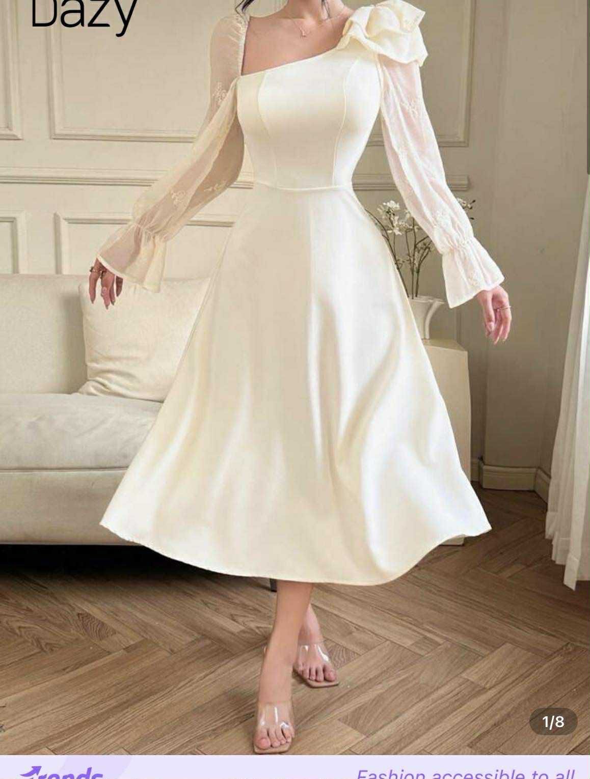 Robe blanche fiançaille