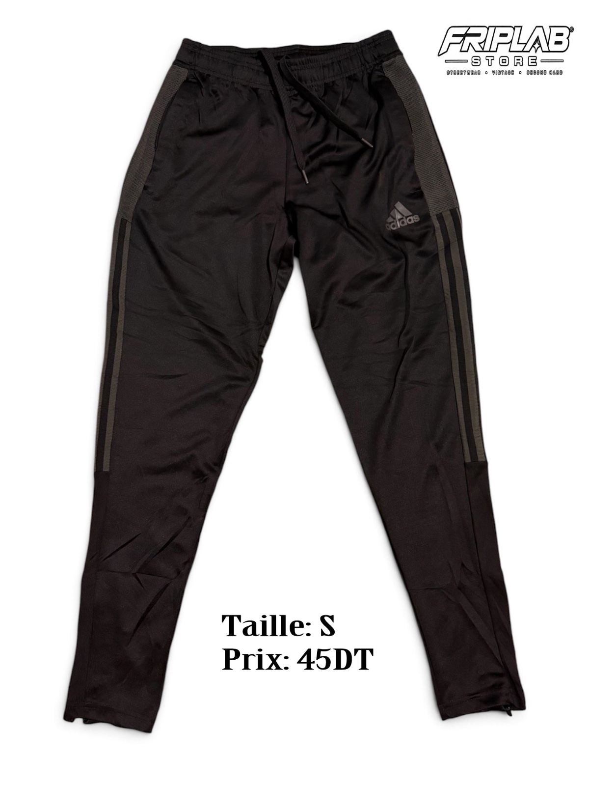 Survêtement noir Adidas 