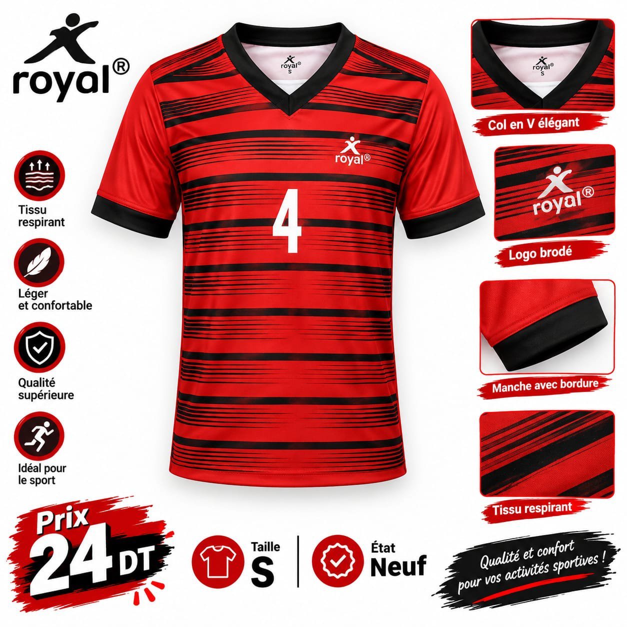 Pull simple de sport taille S