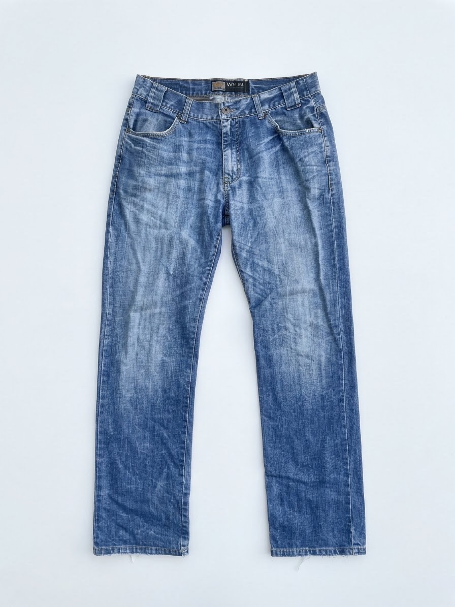 WAM Denim (WM S&D) Blue Straight Leg Jeans