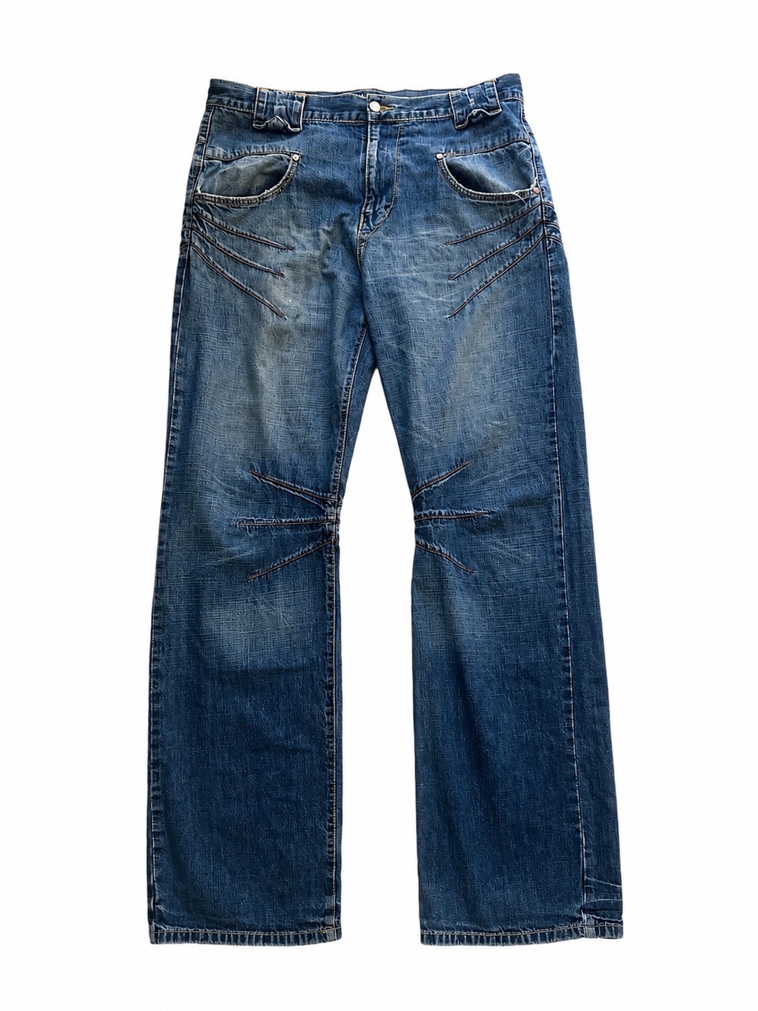Y2K jeans / Low rise Wide leg