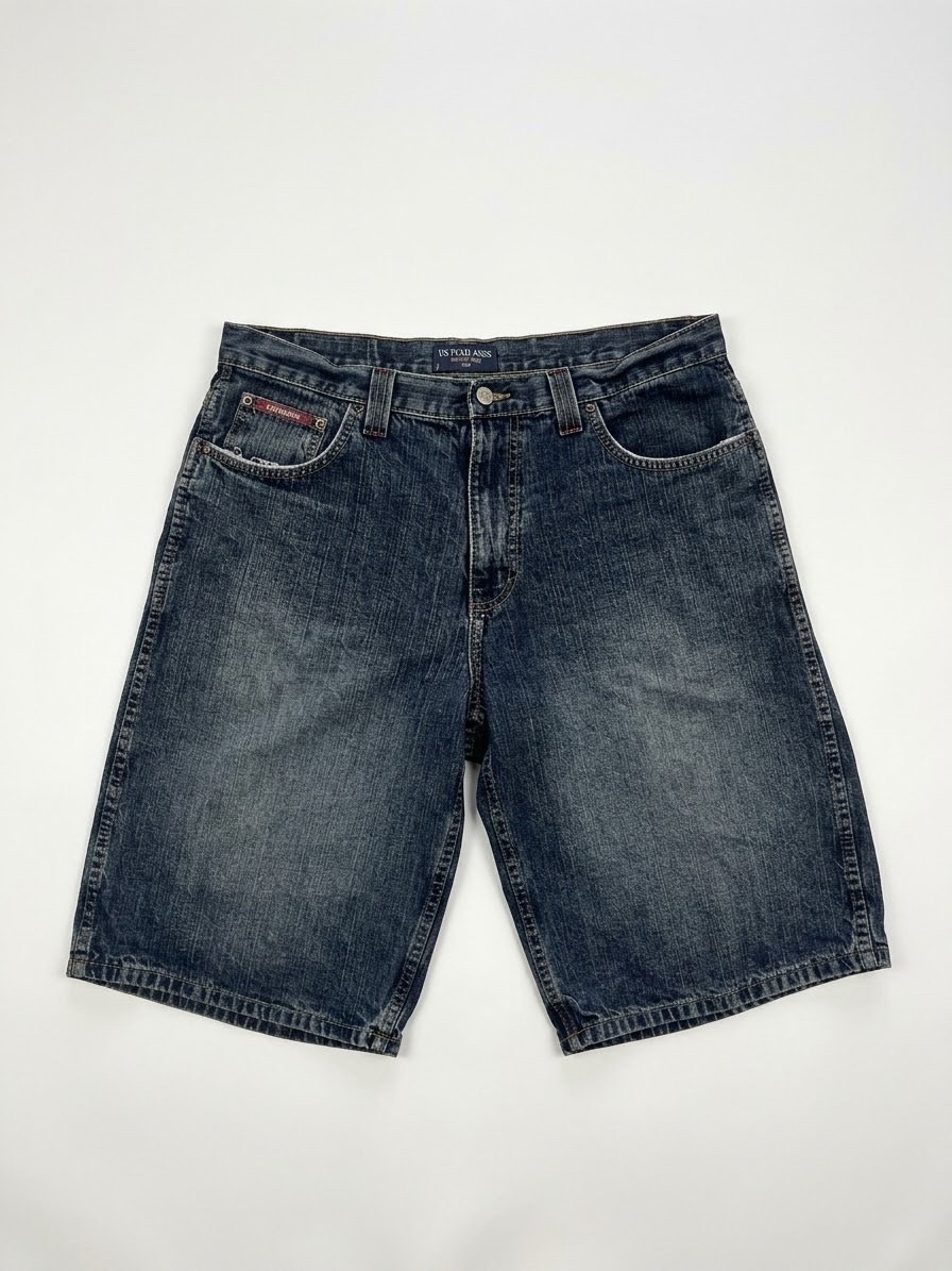 US Polo Assn Baggy Denim Shorts