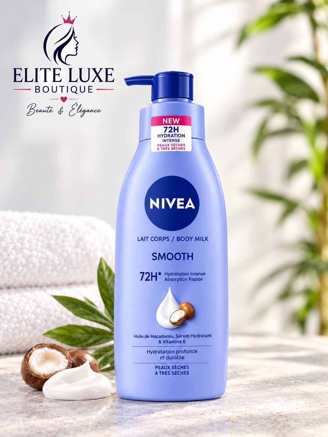 Nivea lait hydratant 