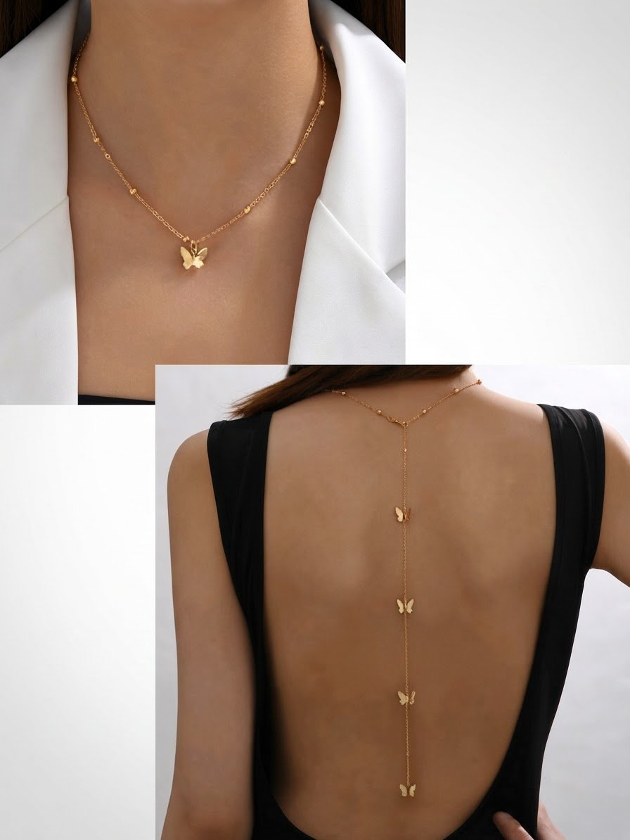 Collier papillon
